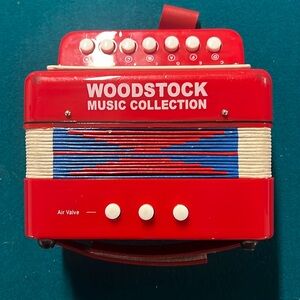 Woodstock Music Collection Toy Accordion